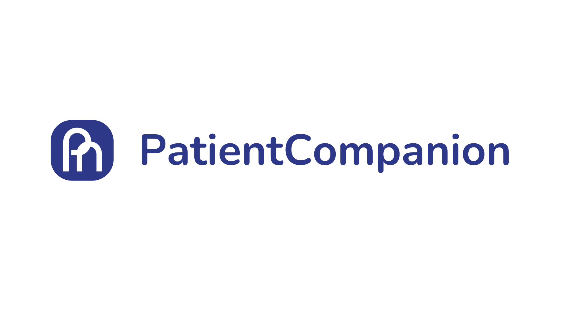 PatientCompanion logo horizontal PatientCompanion logo horizontal